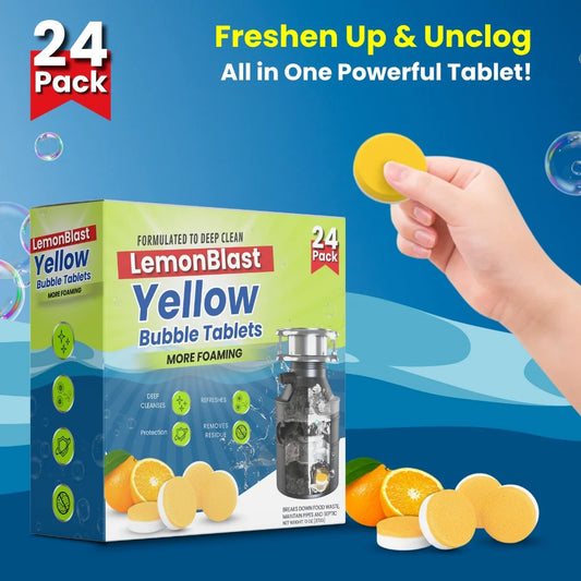 Magic Bubble Toilet Cleaning Tablets (Pack of 2) 24 Tablets