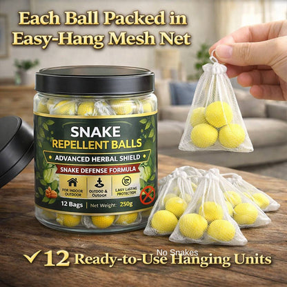 Snake Repellent Balls – Indoor & Outdoor Use