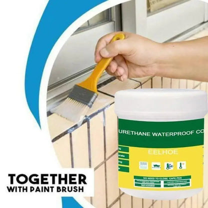 Transparent Waterproof Glue Plus Brush- 300 Gm