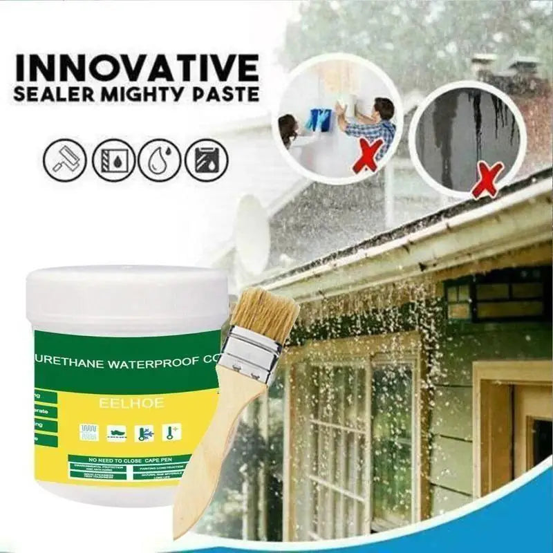 Transparent Waterproof Glue Plus Brush- 300 Gm