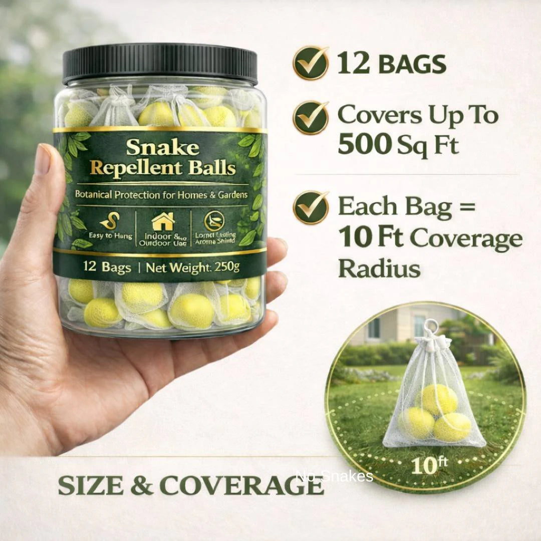 Snake Repellent Balls – Indoor & Outdoor Use