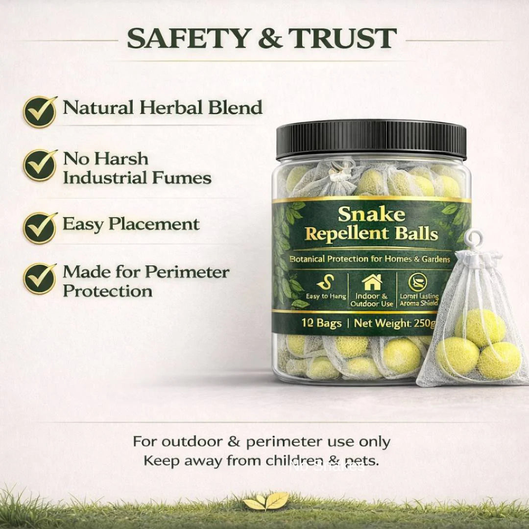 Snake Repellent Balls – Indoor & Outdoor Use